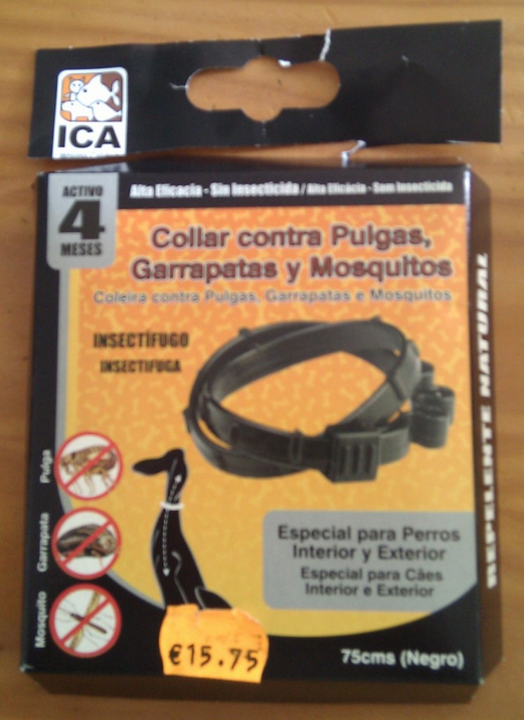 Collar Contra Pulgas Y Garrapatas Guau Y Miau